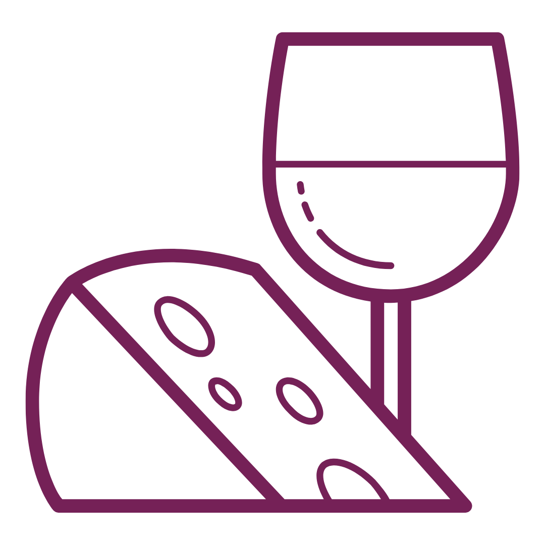 Wine and cheese
