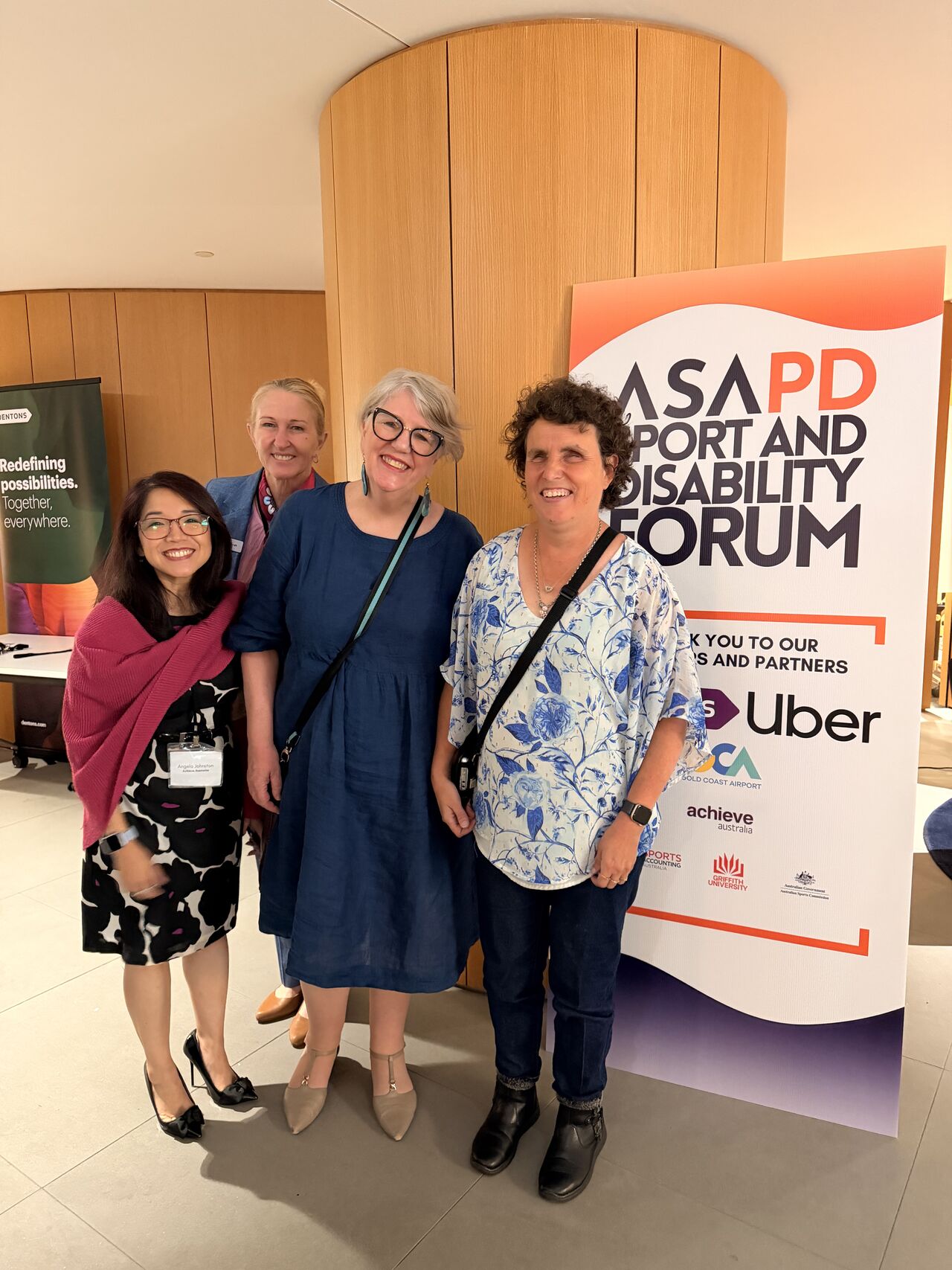 Emma Bennison and Achieve team at the ASAPD conference