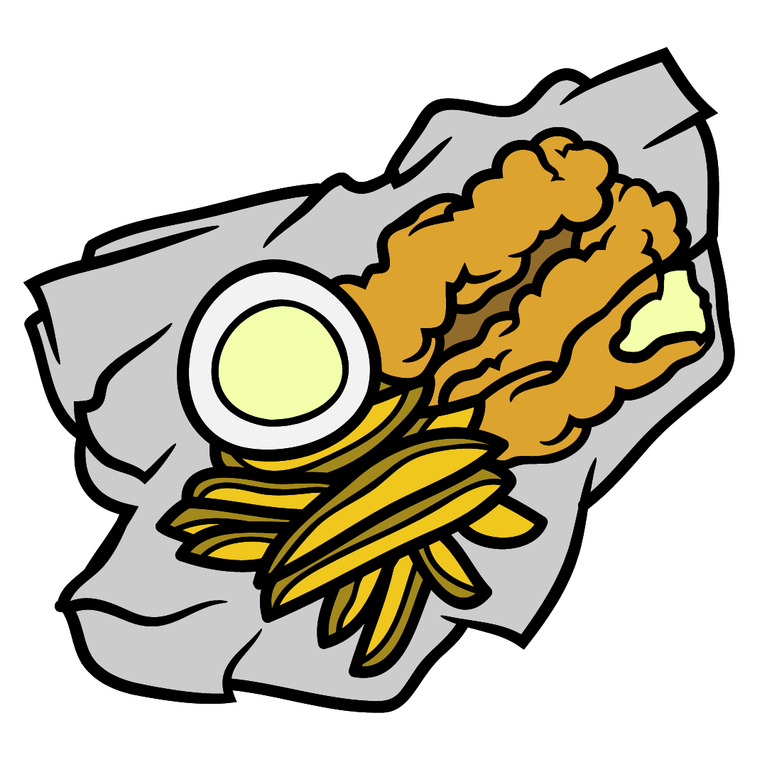 fish and chips icon