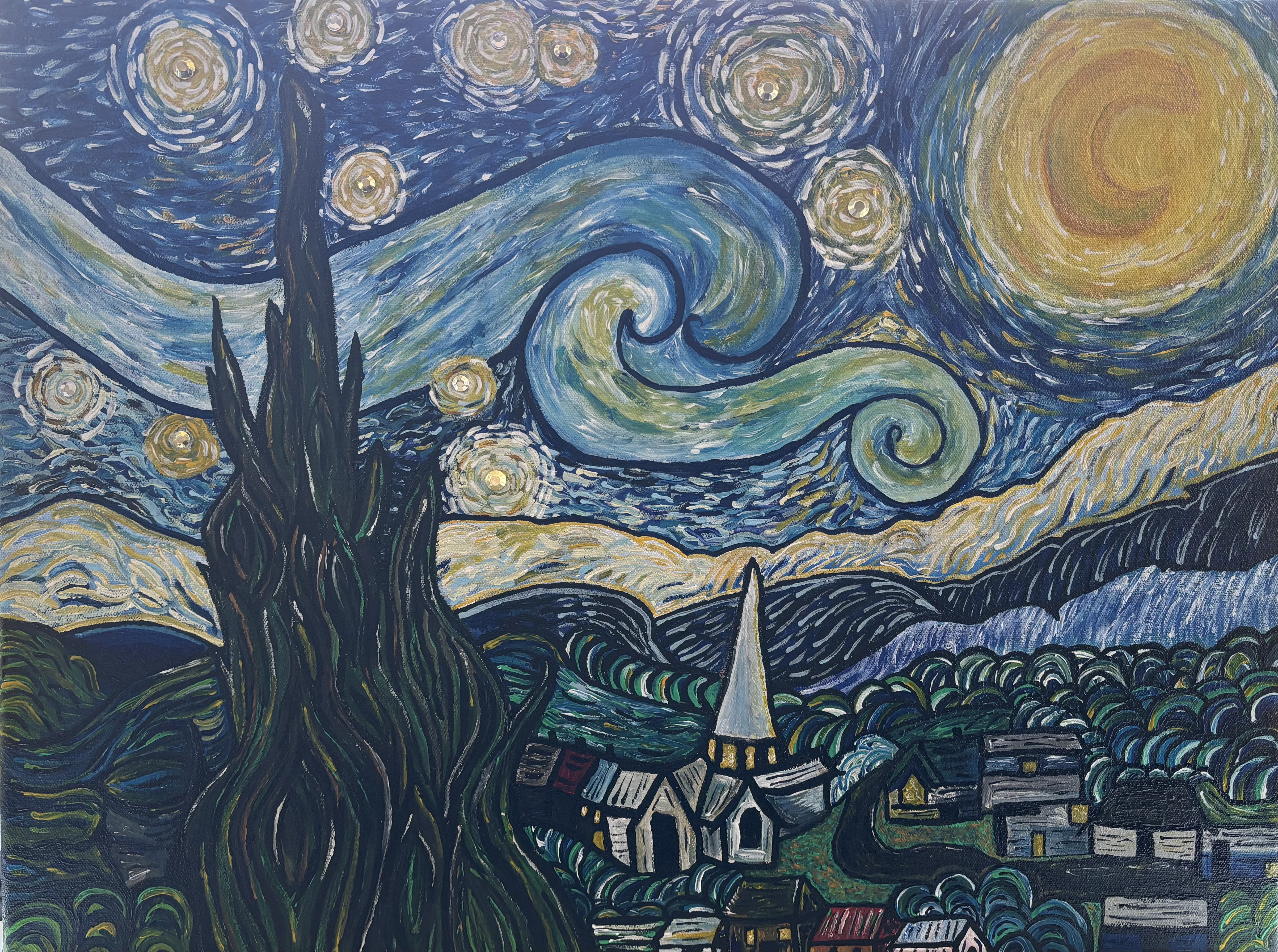 My starry night