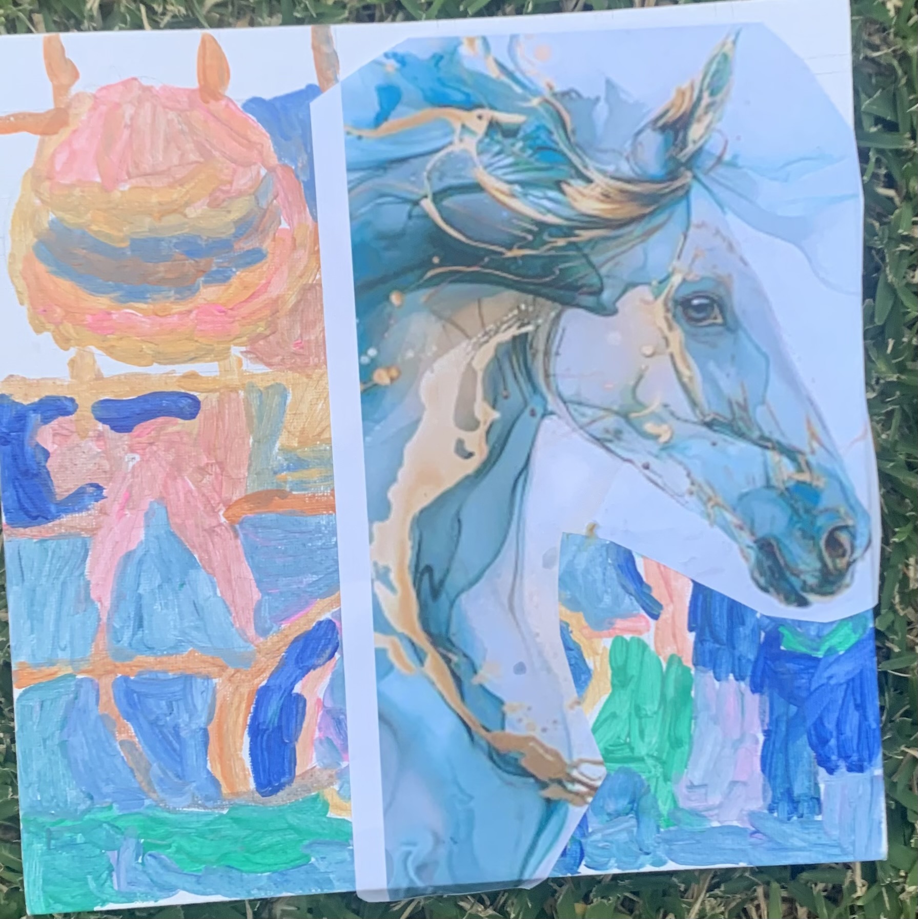 The silent Horse
